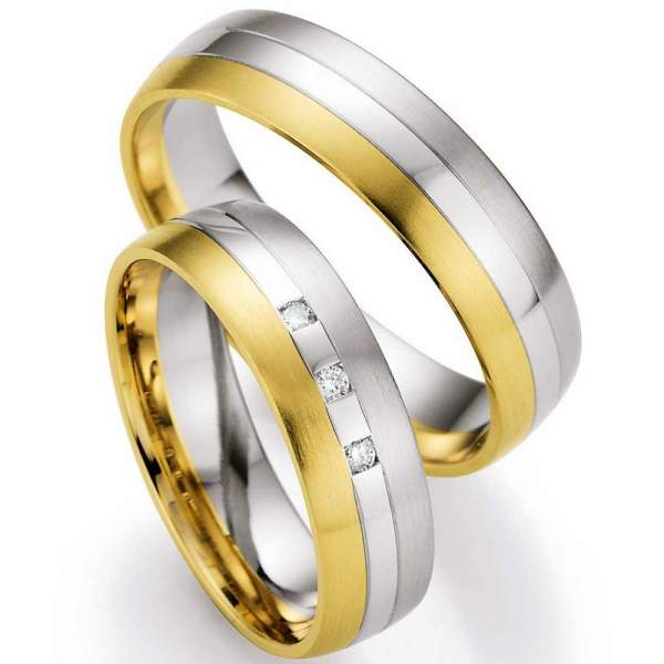 Trauringe Gold Honeymoon Selection Brillant 66-07160
