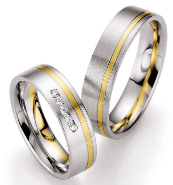 Trauringe Gold Honeymoon Selection Brillant 66-07080