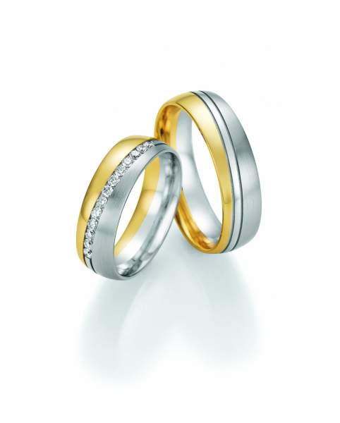 Trauringe Gold Honeymoon Premium Brillant 02-51150