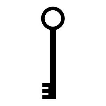 Symbol - Schlüssel