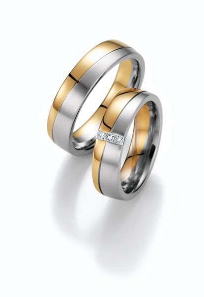 Trauringe Gold Honeymoon Premium Brillant 02-40450