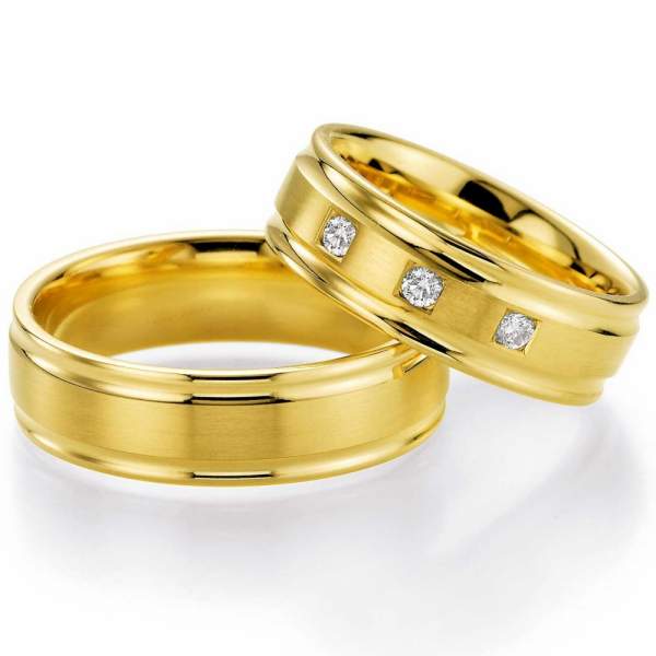 Trauringe Gold Honeymoon Selection Brillant 66-05210